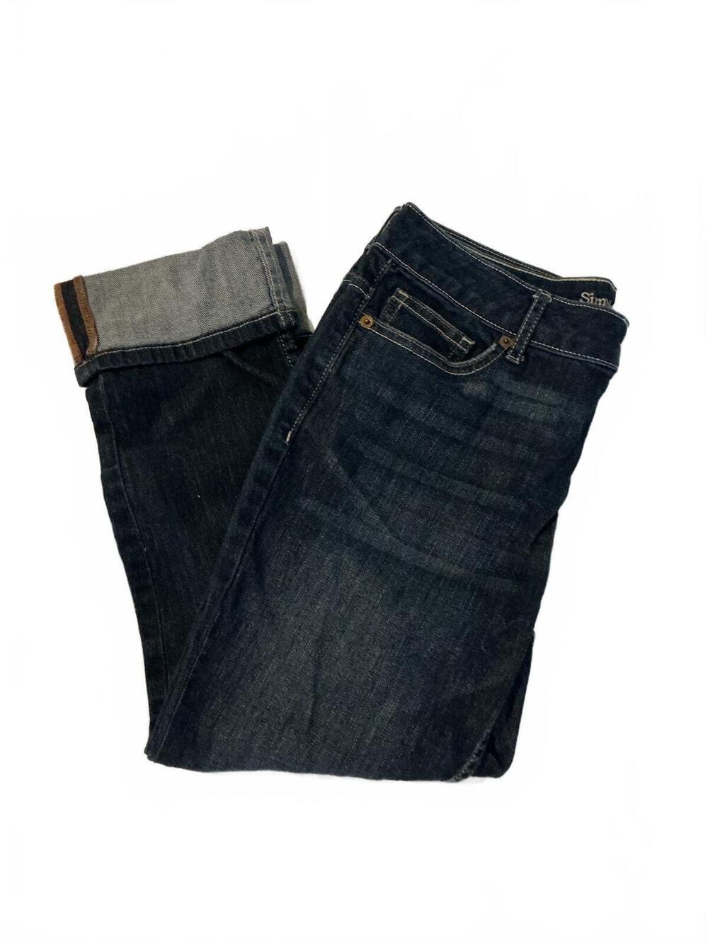 Simply Vera Vera Wang Women's Dark Wash Jeans